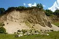 Exposure wall on Nature Trail of  Adventure Geotope Lindle