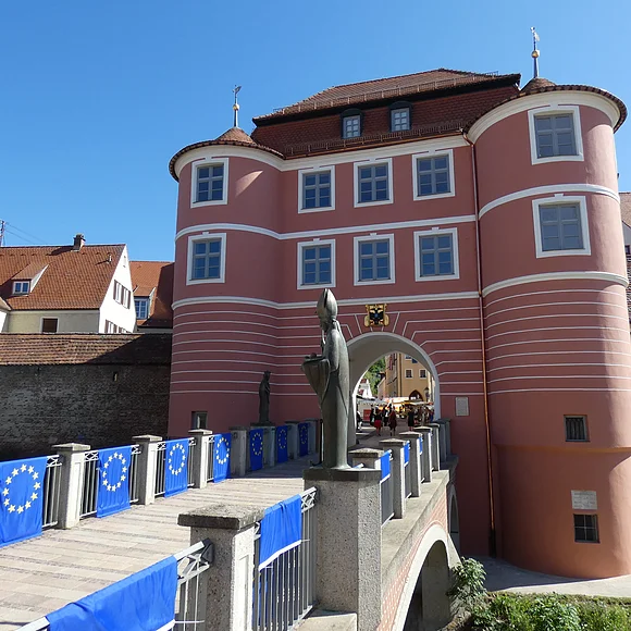 Donauwörth - Im Rieder Tor, dem letzten der vier Stadttore, befindet sich das "Haus der Stadtgeschichte"