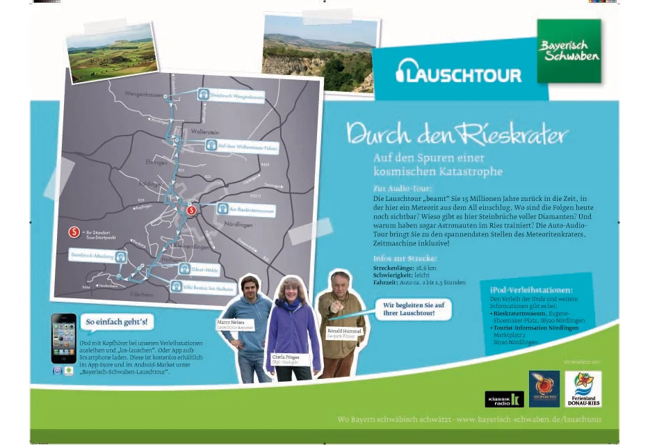 Lauschtour durch den Rieskrater